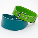 Luxury Leather Greyhound Collar by Petiquette